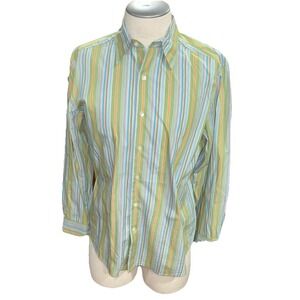 Nyne Mens Shirt Medium Long Sleeve Button